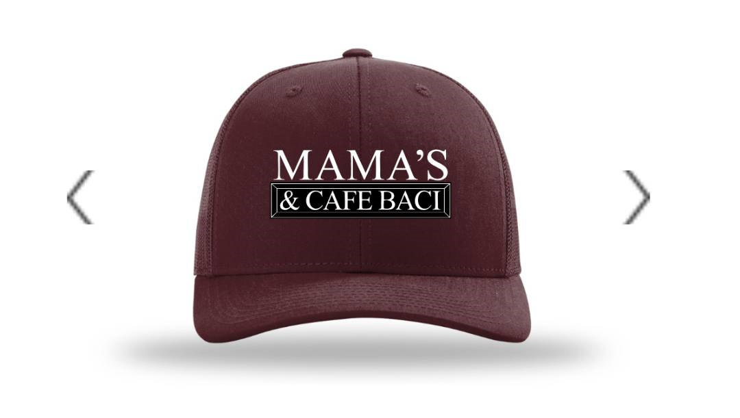 MAMA'S & CAFÉ BACI TRUCKER HAT
