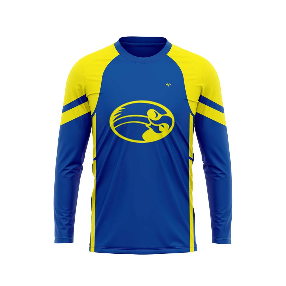 MANCHESTER HAWKS Football Sublimated Long Sleeve Jersey