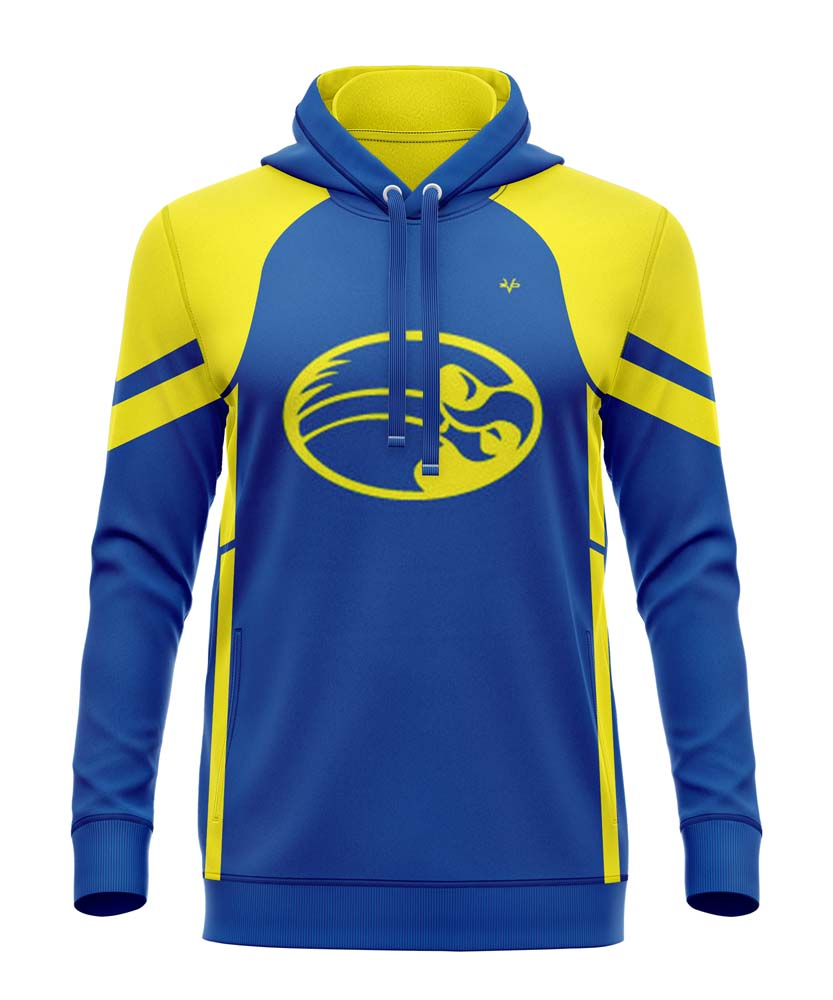 MANCHESTER HAWKS Football Sublimated Medium-Weight Hoodie