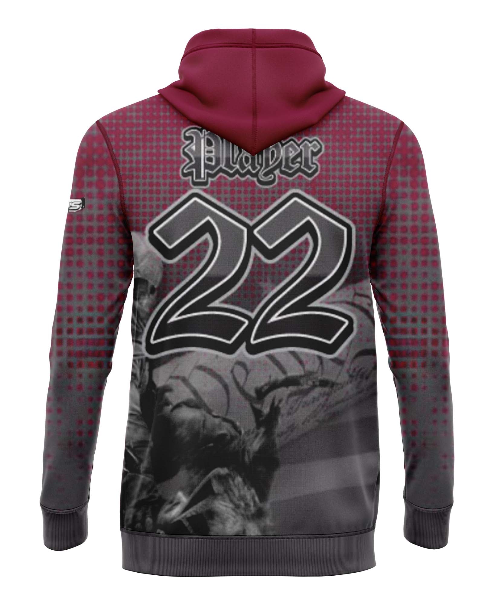 METRO WEST MAYHEM Sublimated Baseball Hoodie