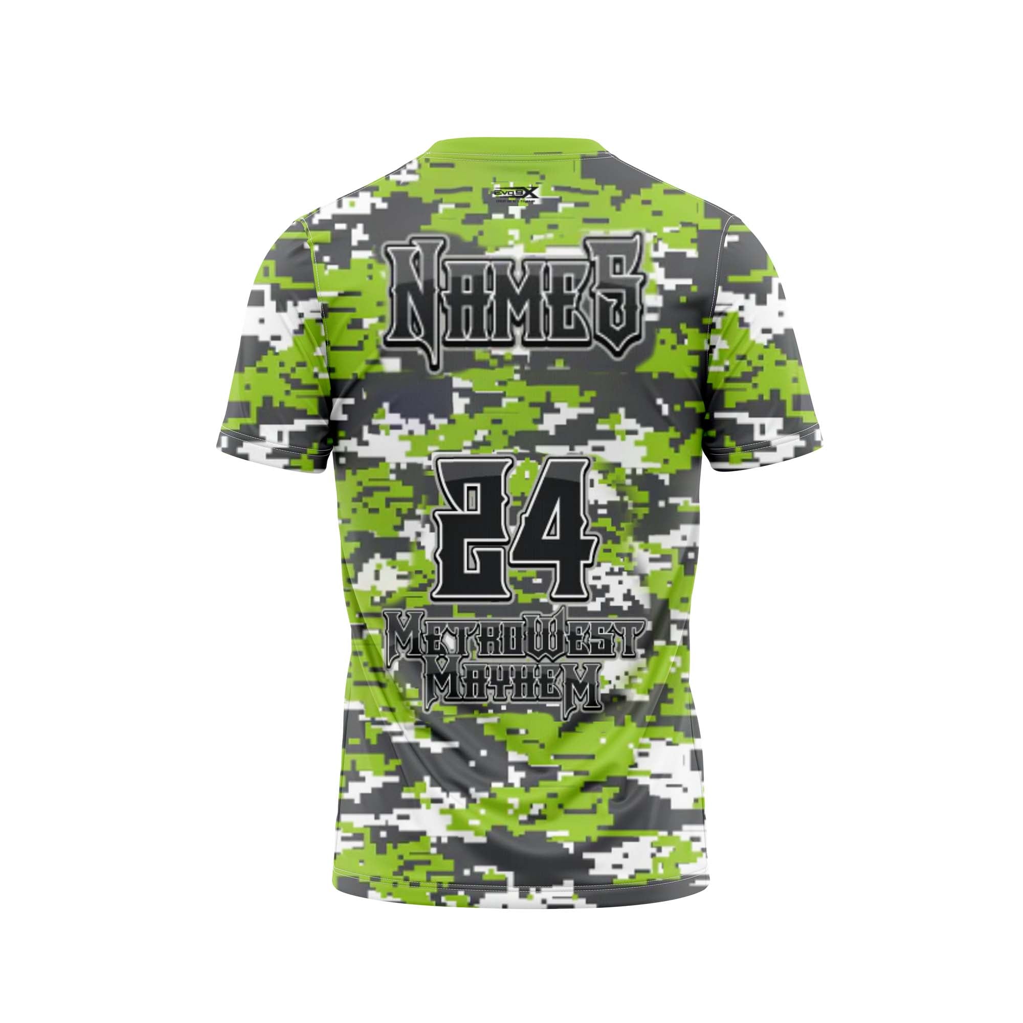 METRO WEST MAYHEM Sublimated Short Sleeve Jersey