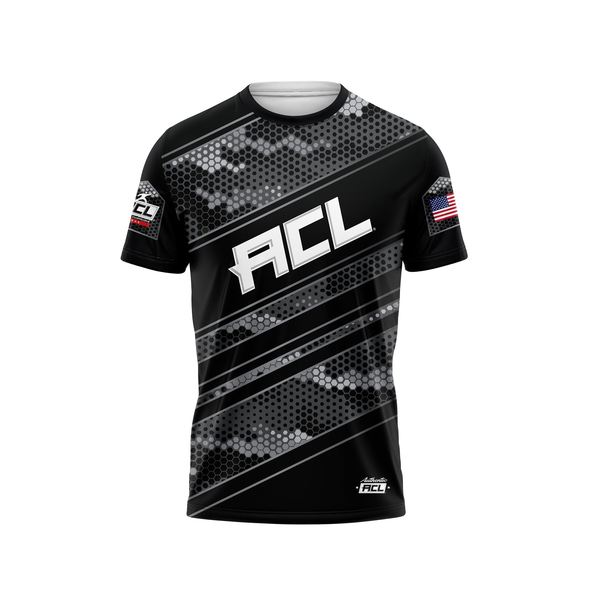 ACL M GREEN ANGLE CAMO SHORT SLEEVES JERSEY 2024