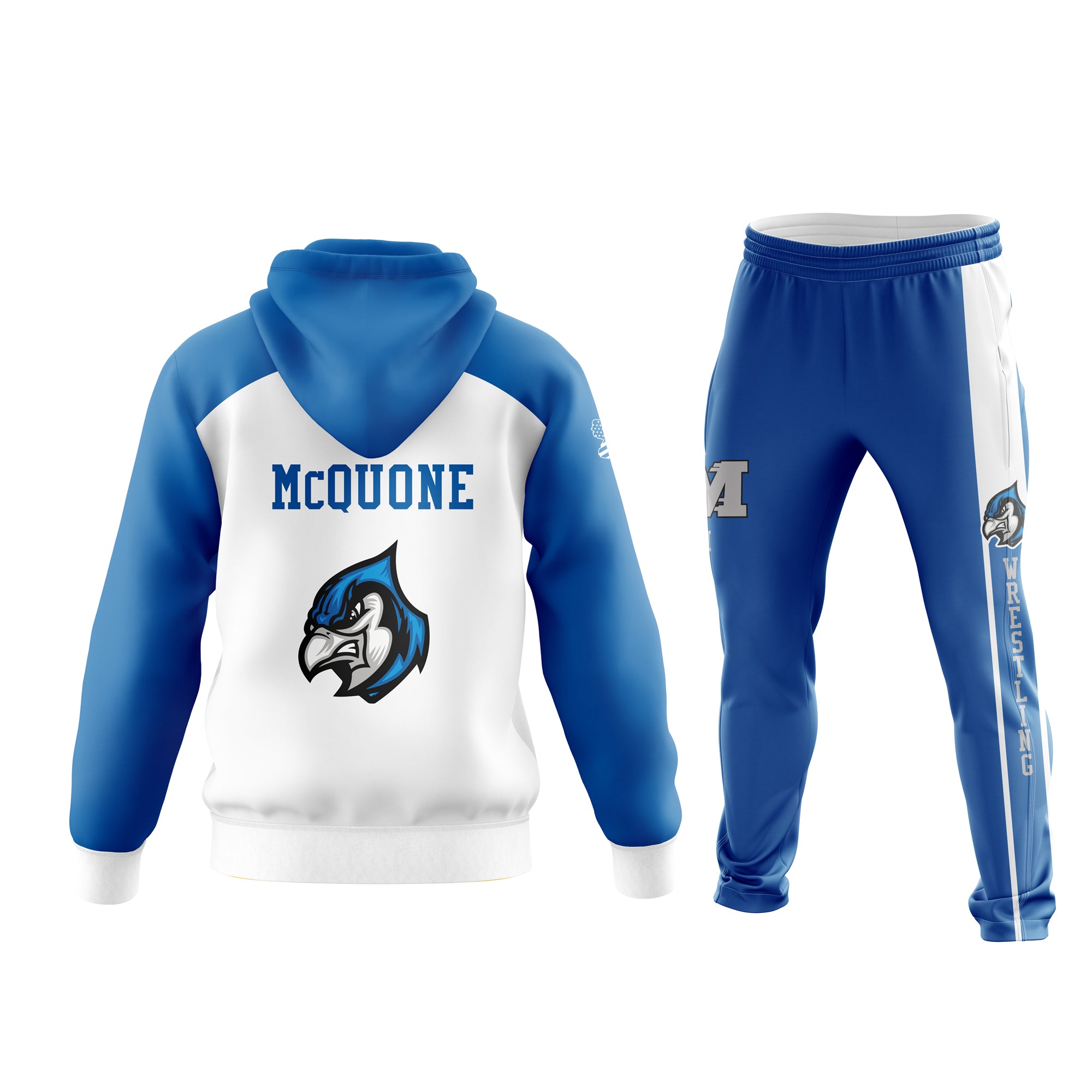 MIDDLESEX WRESTLING Sublimated Hoodie and Sweatpants Package