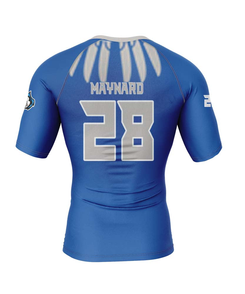 MIDDLESEX BLUE JAYS Full Dye Sublimated Compression Shirt