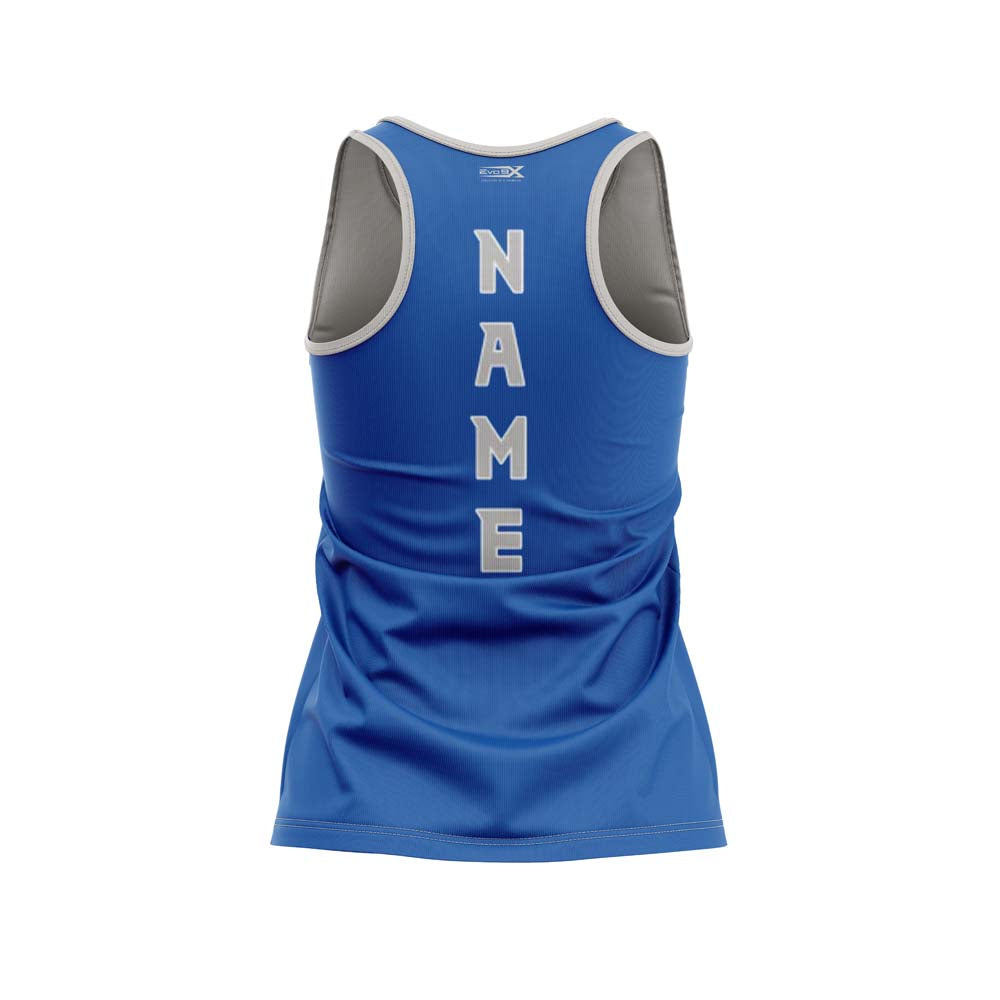 MIDDLESEX BLUE JAYS Full Sublimated Cheer Racerback Tank Top