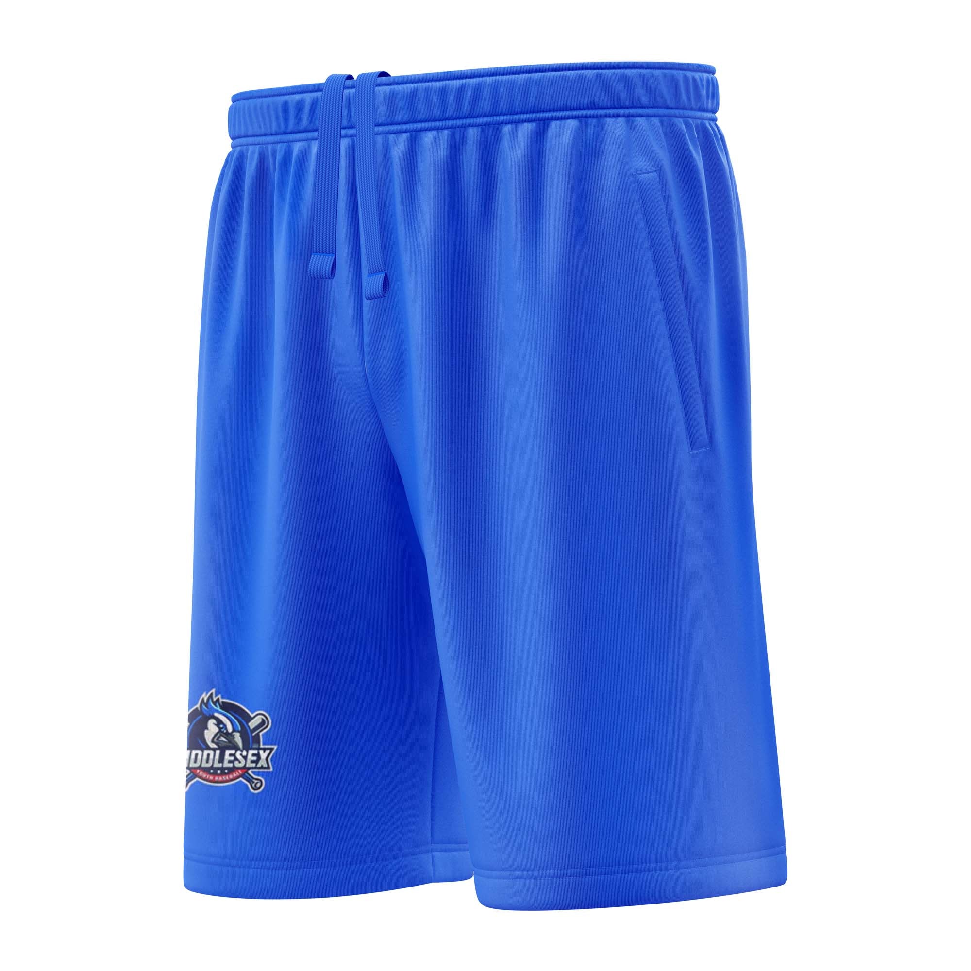 MIDDLESEX YOUTH BASEBALL Sublimated Shorts Blue