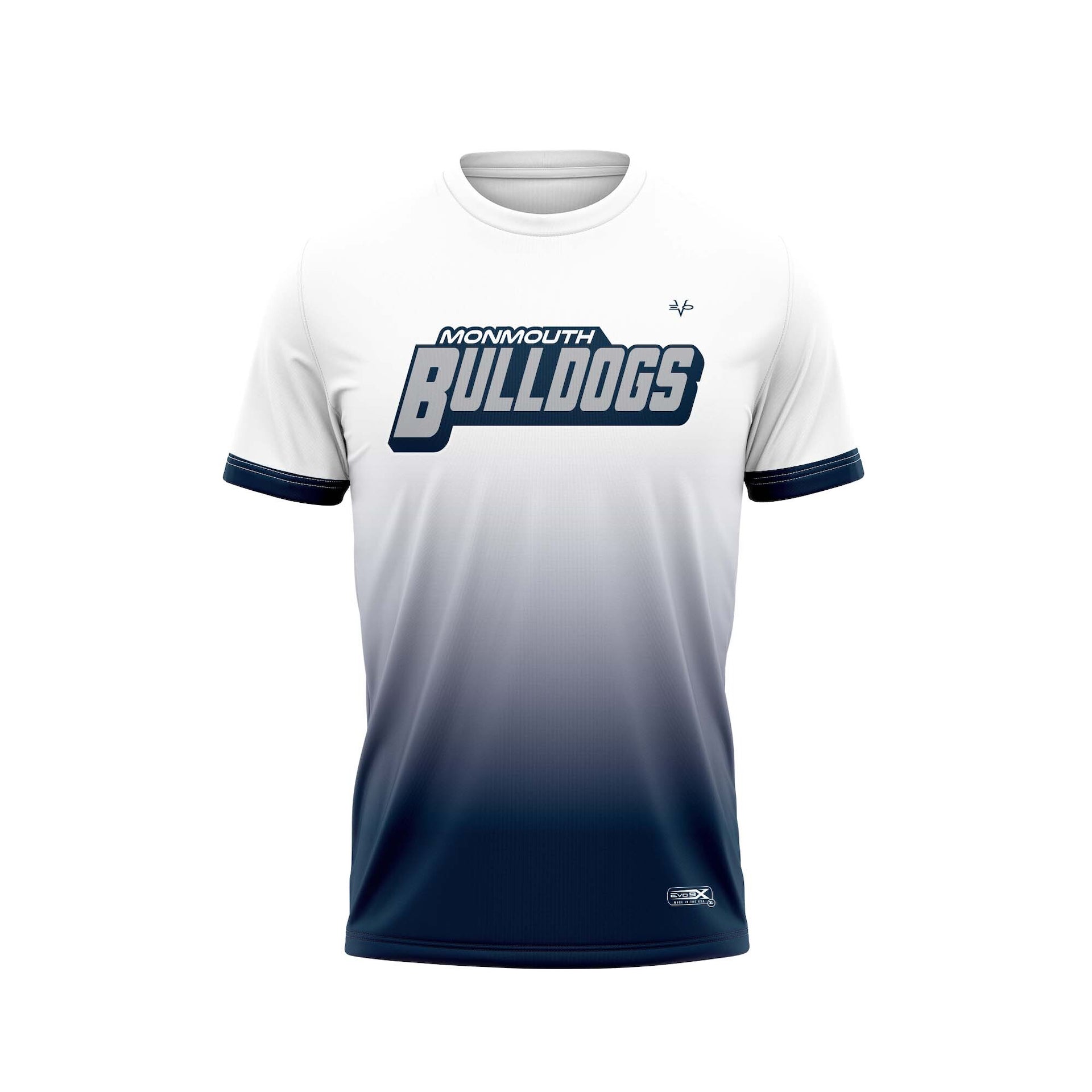 MONMOUTH BULLDOGS PRACTICE JERSEY -WHITE