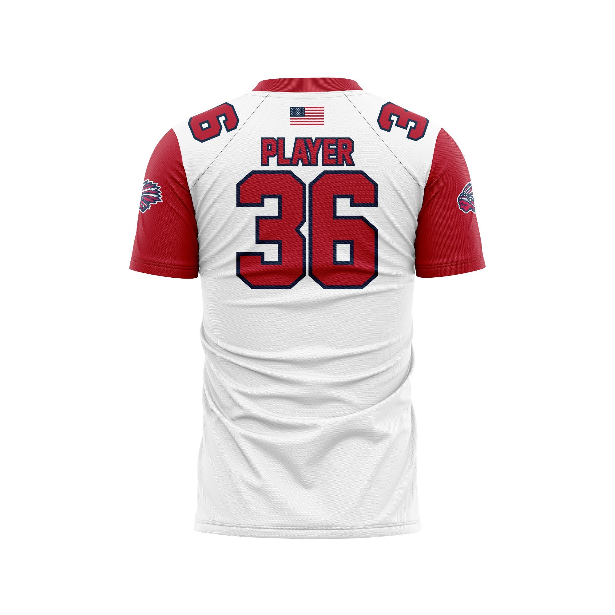 MANALAPAN BRAVES FAN JERSEY - WHITE