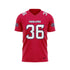 MANALAPAN BRAVES FAN JERSEY - RED