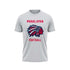 MANALAPAN BRAVES SEMI SUB TEE - SILVER