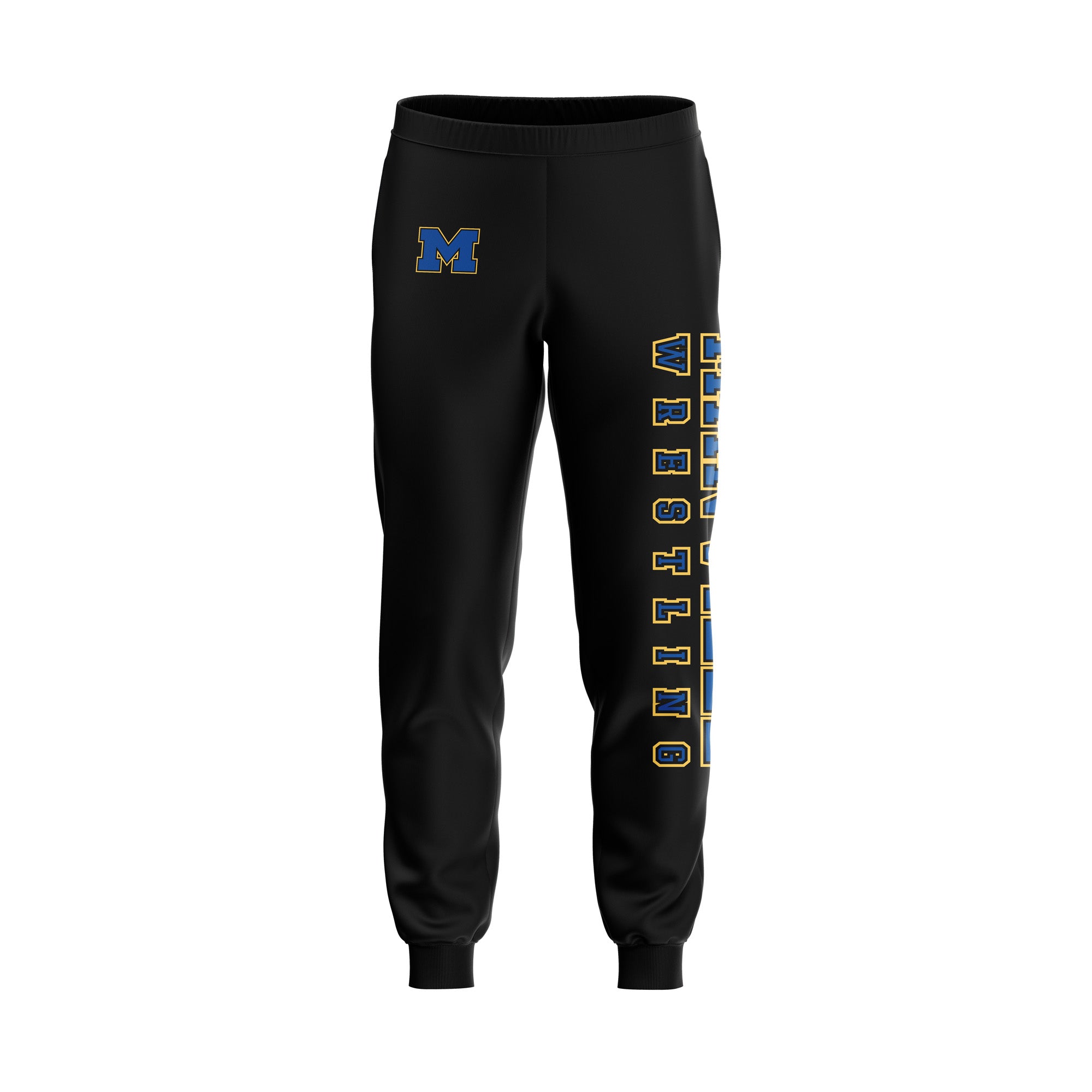 Manville Wrestling 2023 Sublimated Joggers