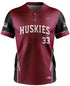 Matawan Aberdeen Babe Ruth League SS 2 button jersey FDS ( maroon )