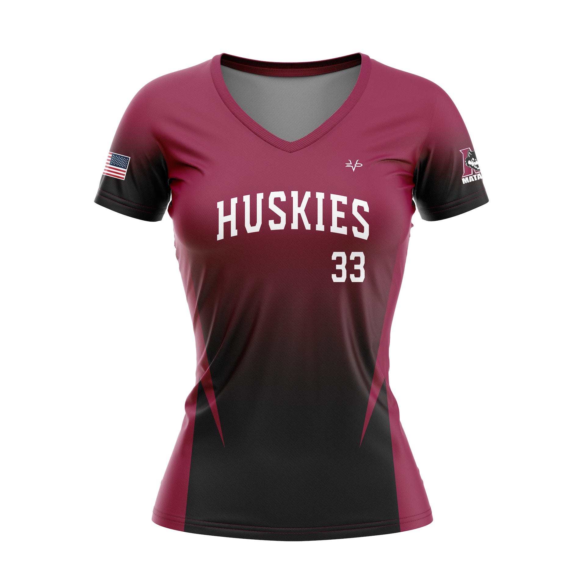 Matawan Aberdeen Babe Ruth League SS  V neck jersey FDS