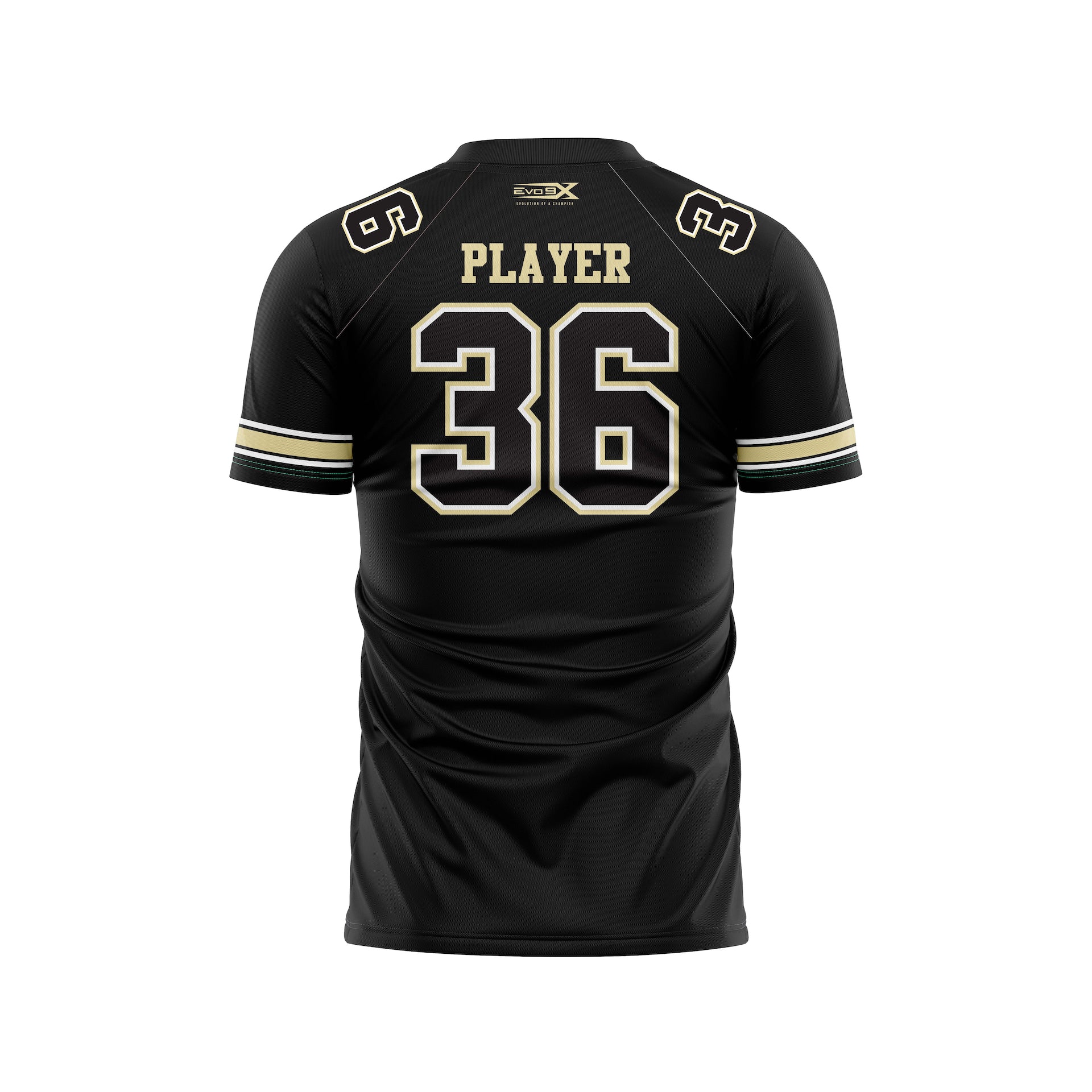 MONROE WOLVERINES SS V NECK FAN JERSEY