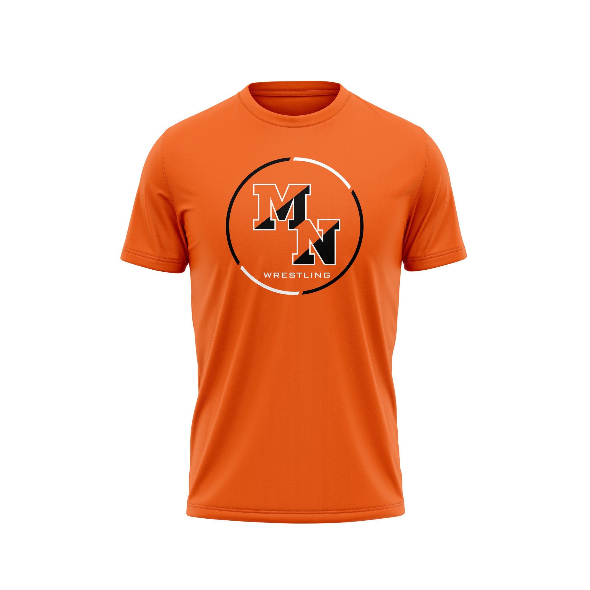 Middletown North HS Screen Printed Shirt Orange