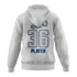 Monmouth Bulldogs Semi Sublimated Grey Hoodie