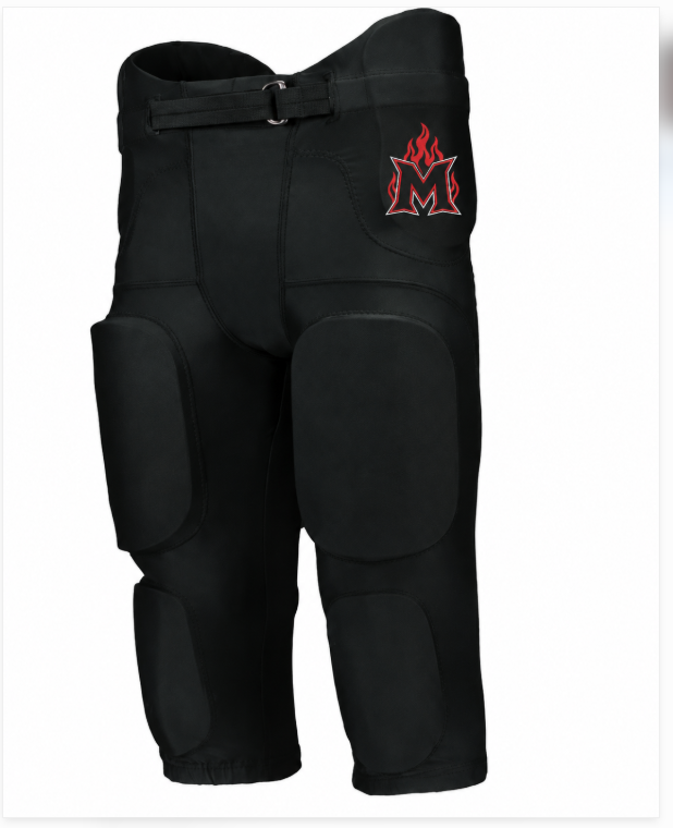 MONROE HEAT FOOTBALL INTEGRATED PANT