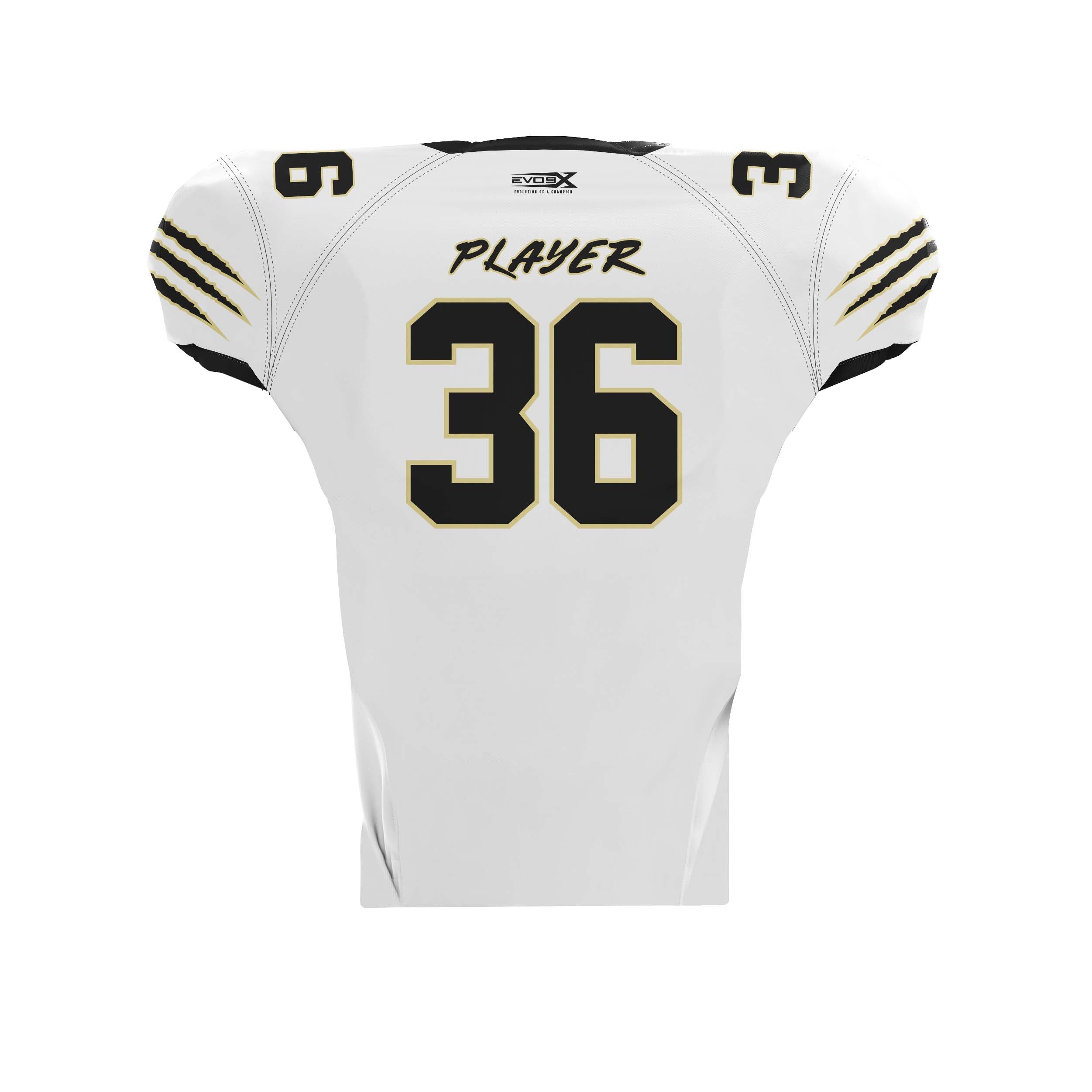 MONROE WOLVERINES White Football Jersey
