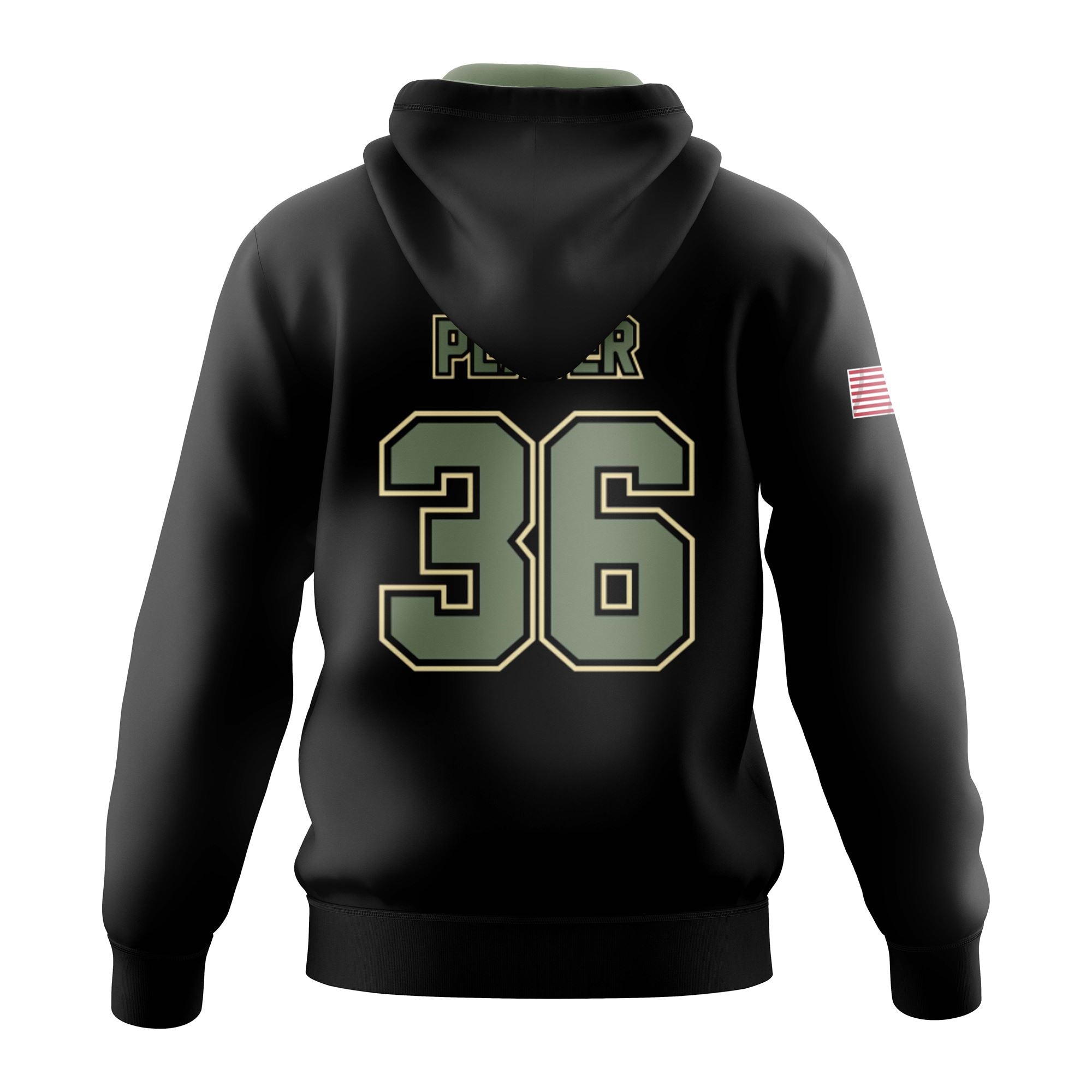 BRICK MEMORIAL MUSTANGS BASEBALL PULLOVER HOODIE - BLACK