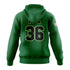BRICK MEMORIAL MUSTANGS BASEBALL PULLOVER HOODIE - DARK GREEN
