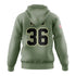 BRICK MEMORIAL MUSTANGS BASEBALL PULLOVER HOODIE - CUSTOM GREEN
