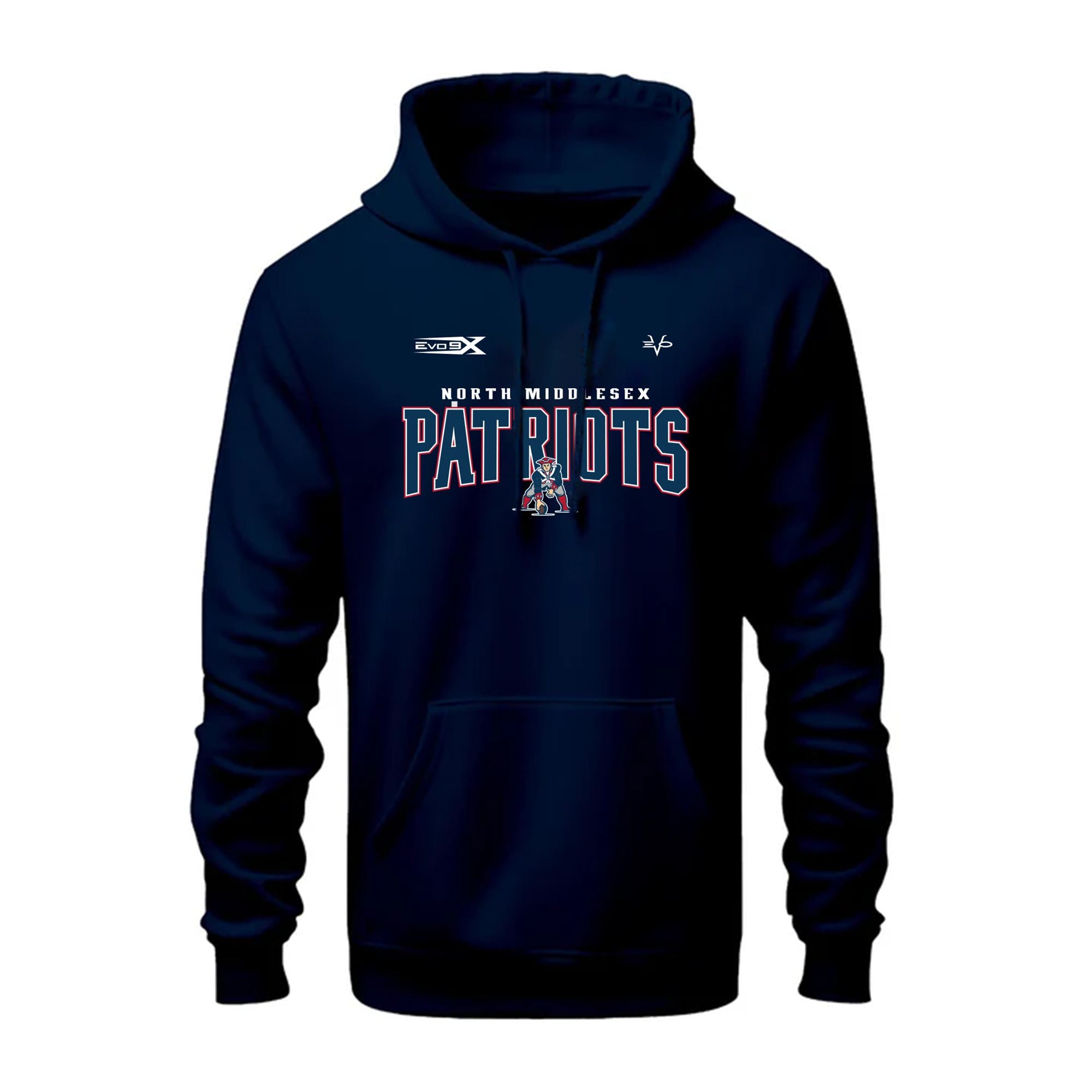 North Middlesex PATRIOTS Cotton Hoodie