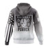 NEW BRUNSWICK RAIDERS HOODIE - GREY