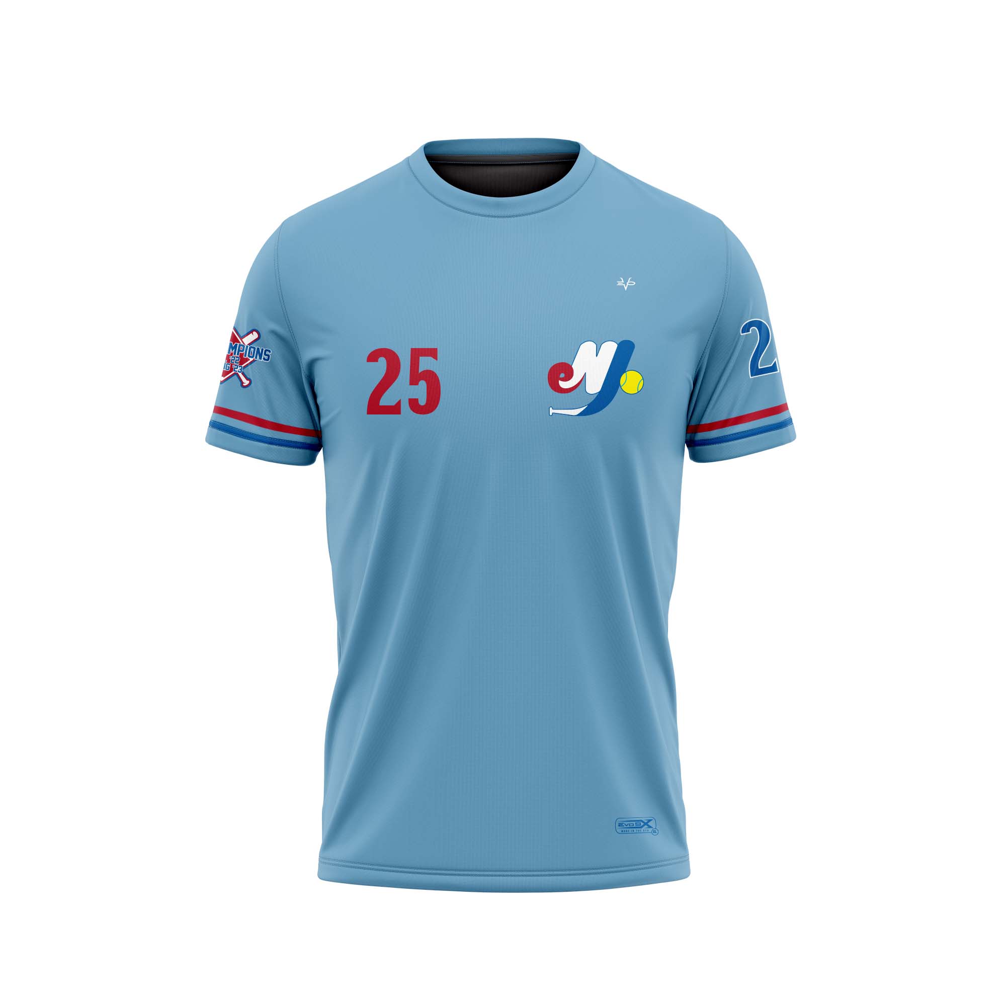 NJ EXPOS CREWNECK SS  - CAROLINA