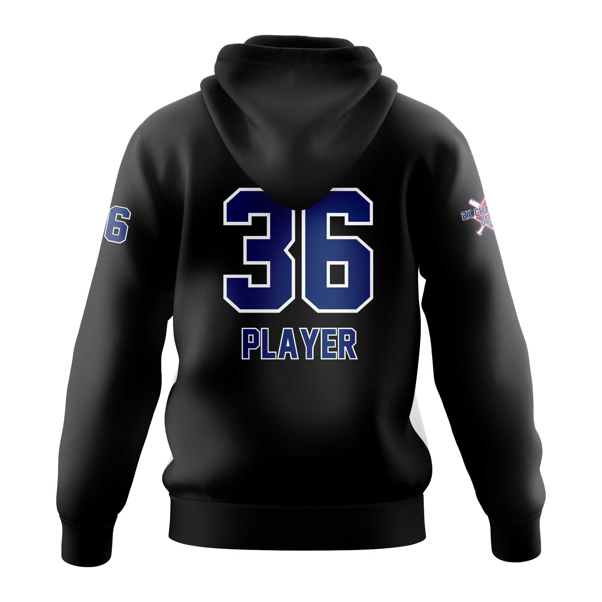 NJ EXPOS  HOODIE - BLACK/DARK BLUE