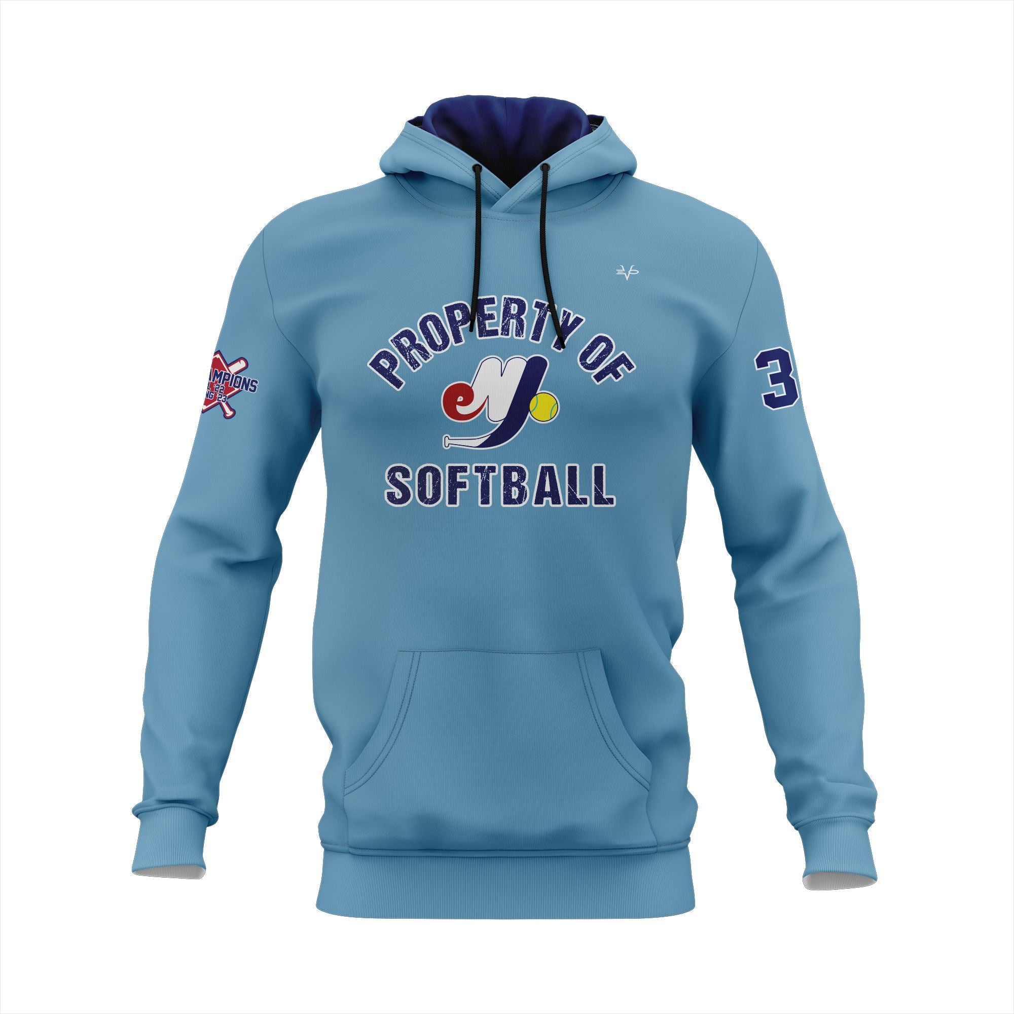 NJ EXPOS HOODIE - CAROLINA W CLOVER LEAF
