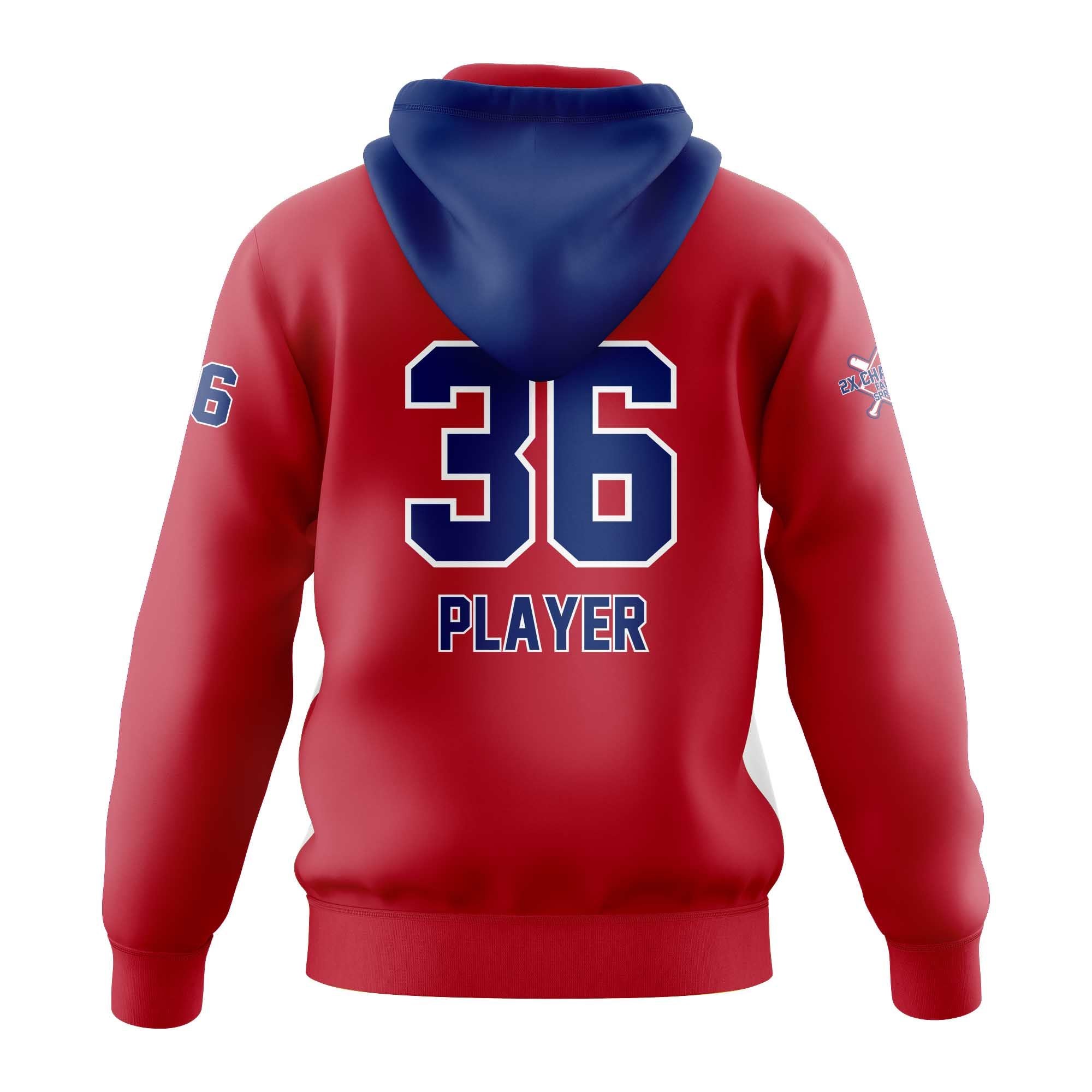 NJ EXPOS  HOODIE - RED