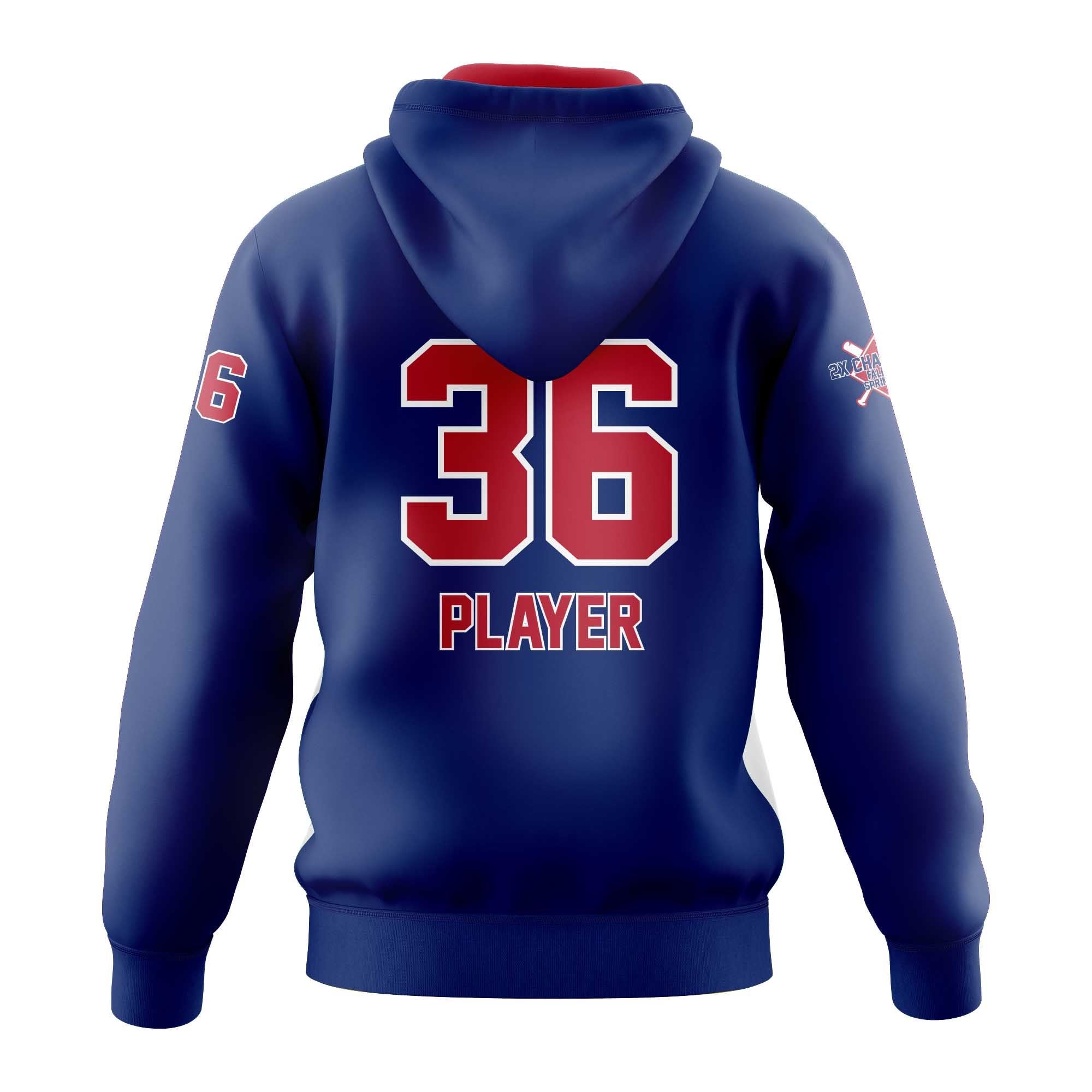 NJ EXPOS  HOODIE - DARK ROYAL BLUE