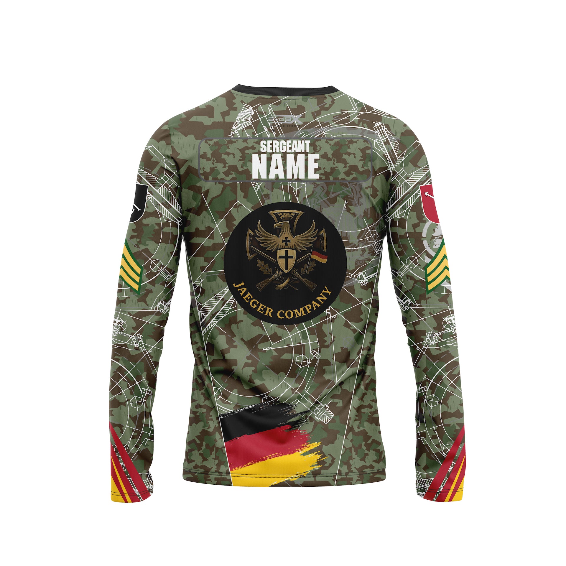 91ST INFANTRY NON-COM JAEGER CREWNECK LS