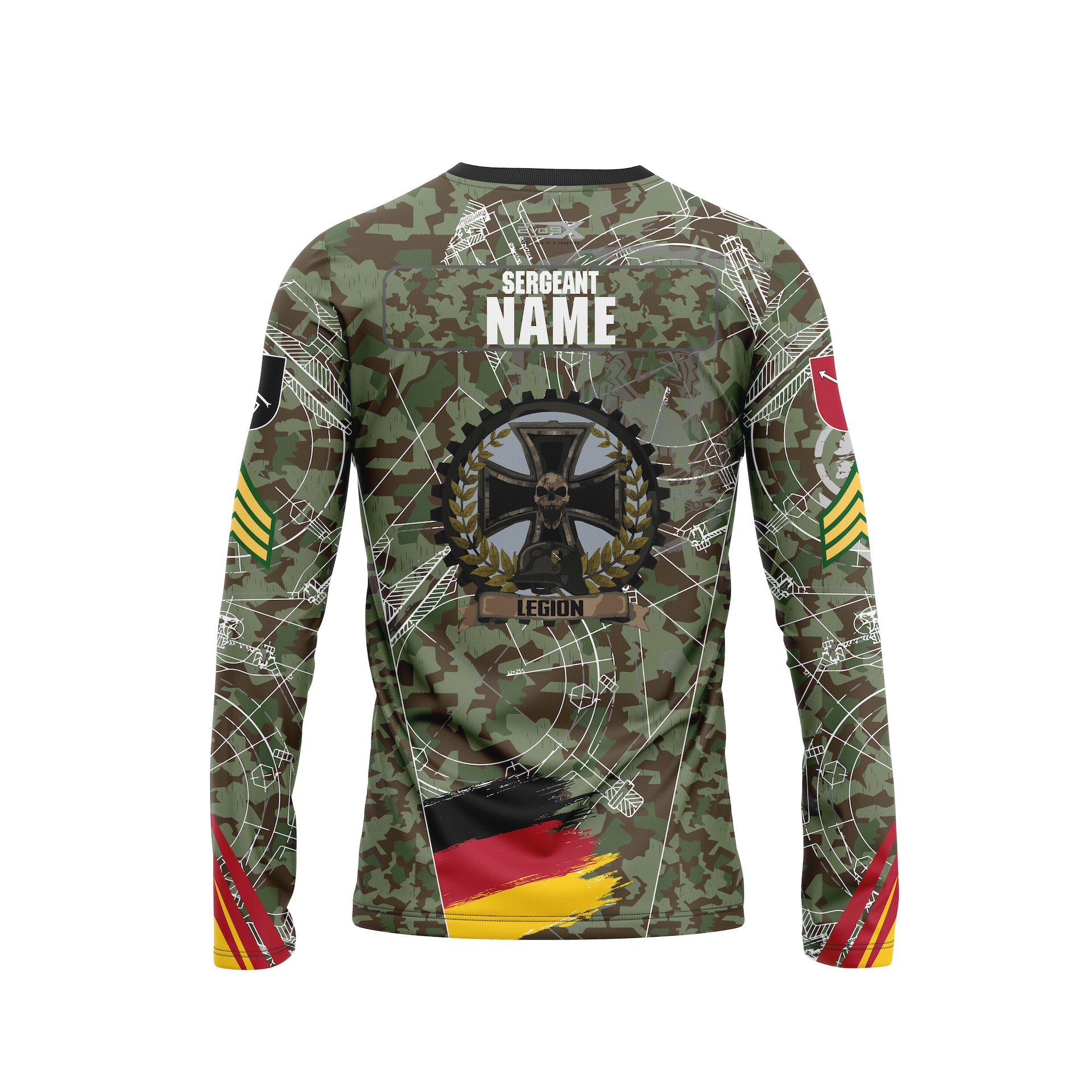 91ST INFANTRY NON-COM LEGION CREWNECK LS