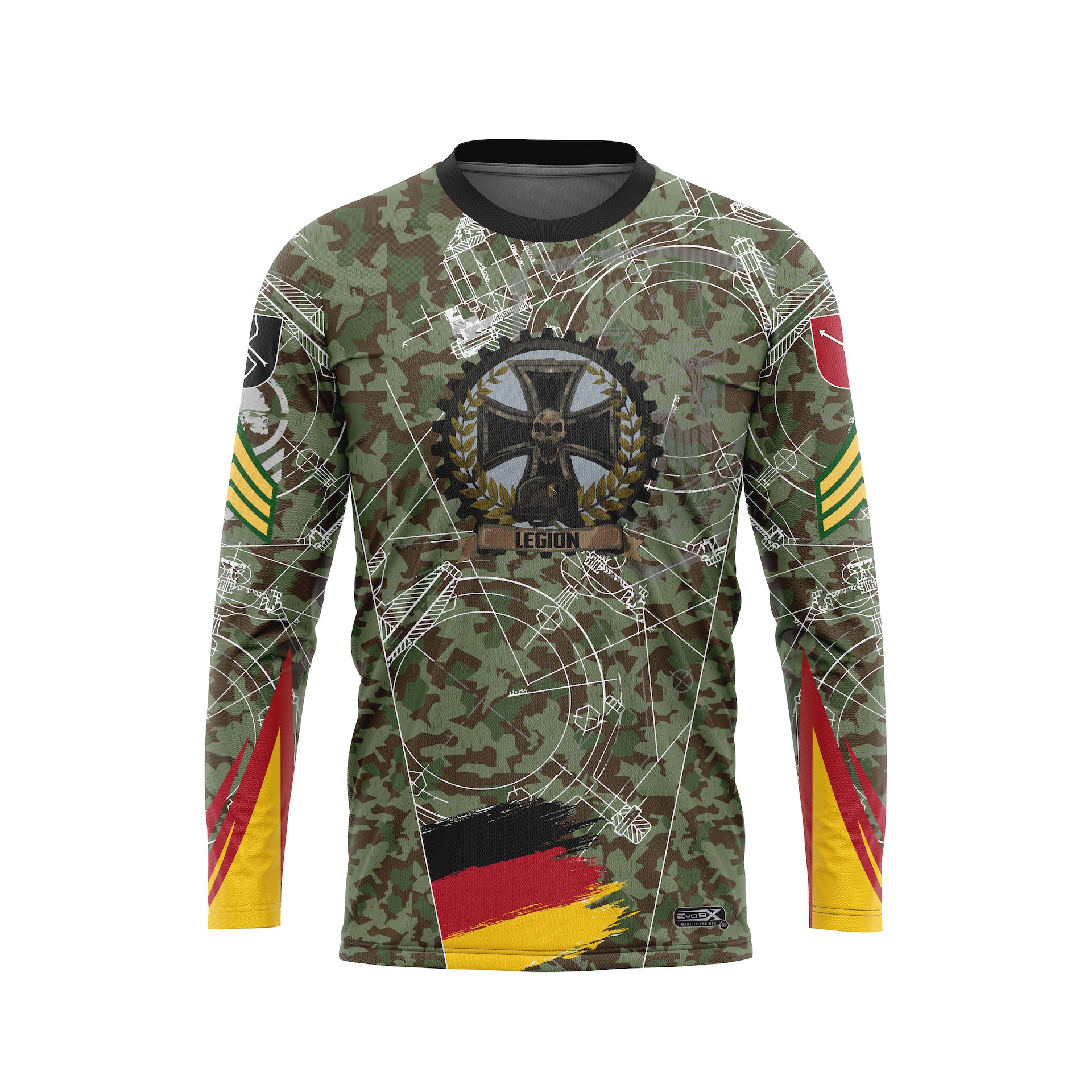 91ST INFANTRY NON-COM LEGION CREWNECK LS