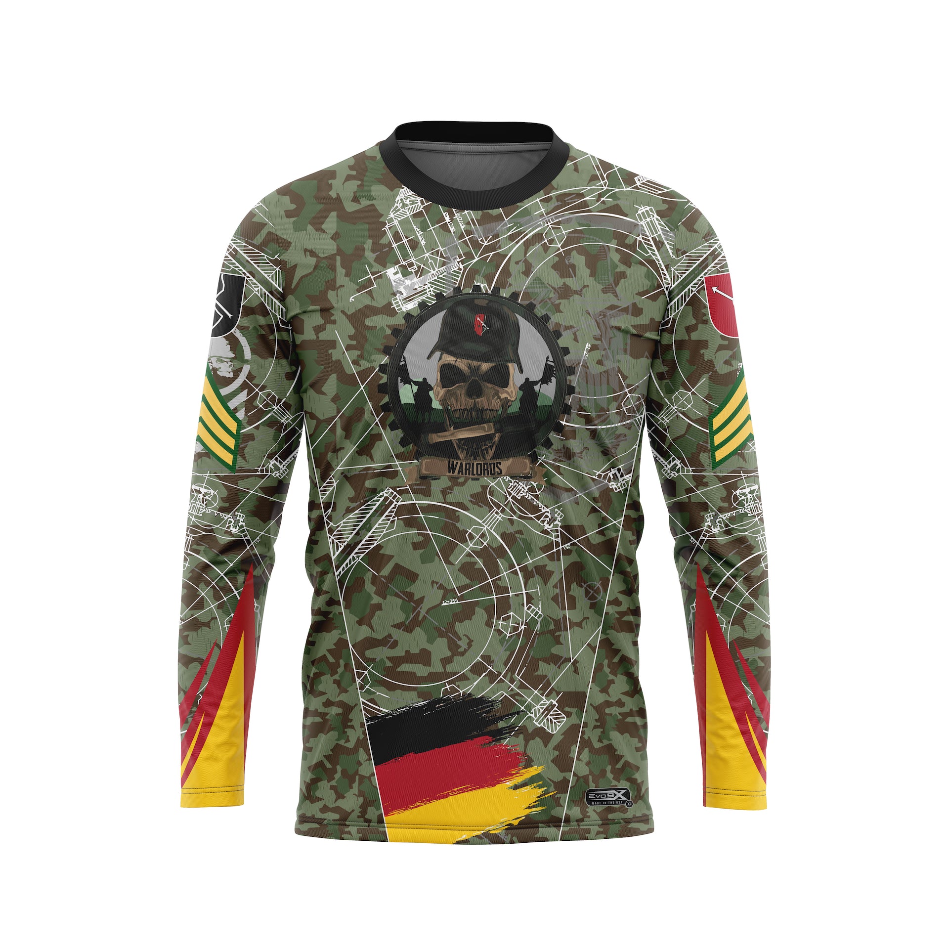 91ST INFANTRY NON-COM WARLORDS CREWNECK LS