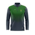 NORTH HUNTERDON Full Dye Sublimate Quarter Zip Pullover - Grey/Green