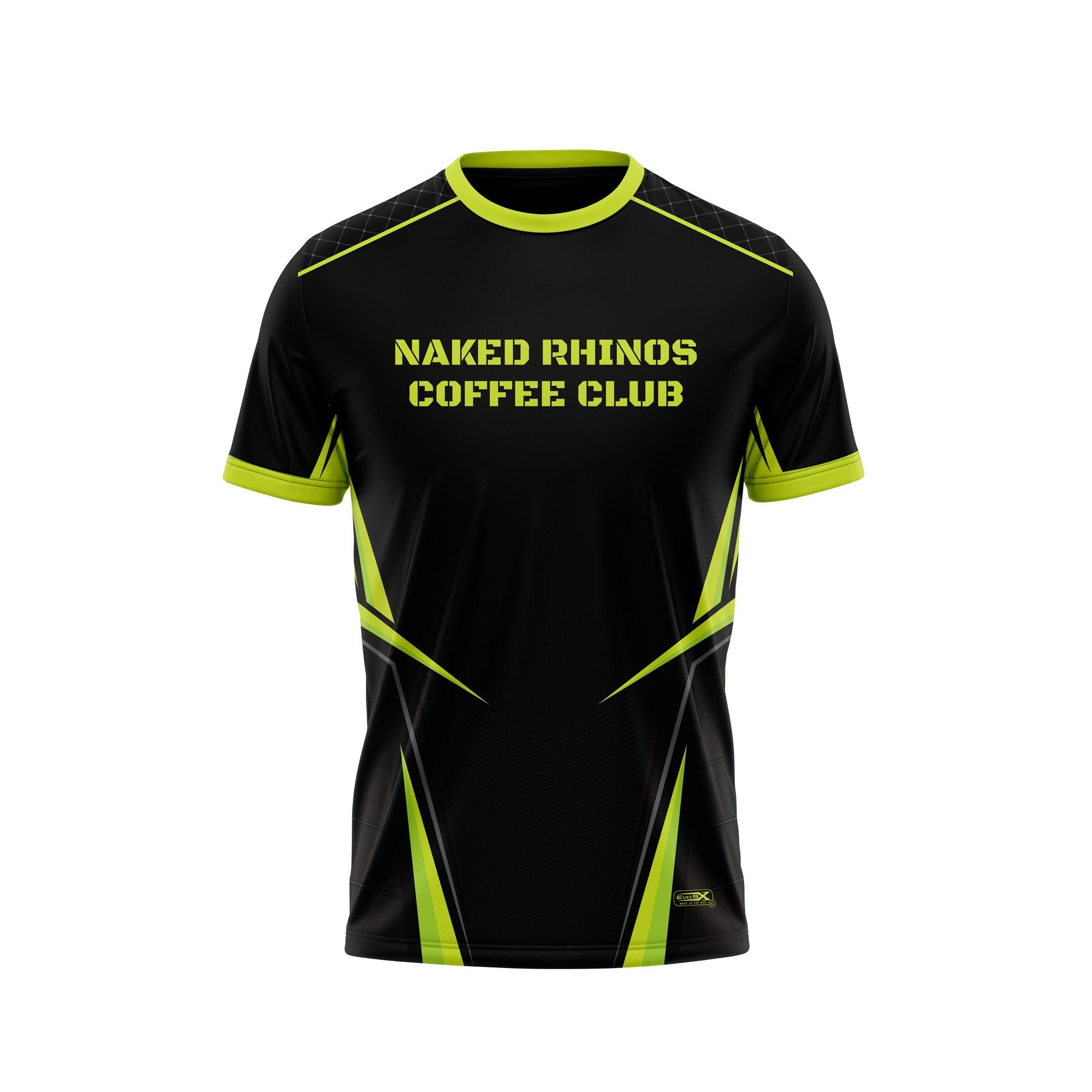 Naked Rhinos Coffee Club Short Sleeve Crew Neck Jersey 2024