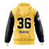 OLD BRIDGE LIGHTNING SOFTBALL HOODIE (UNISEX) - ATH GOLD