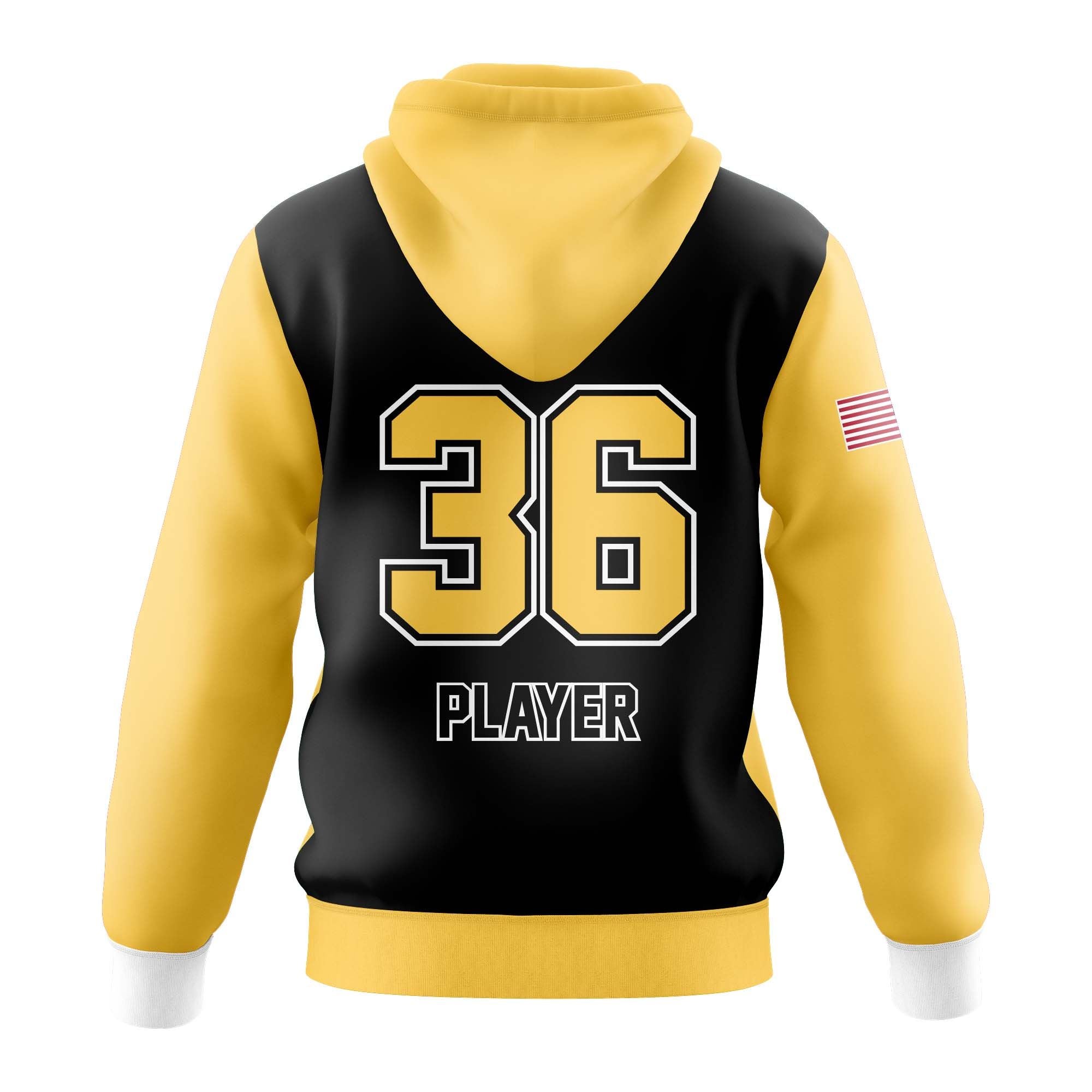 OLD BRIDGE LIGHTNING SOFTBALL HOODIE (UNISEX) - BLACK