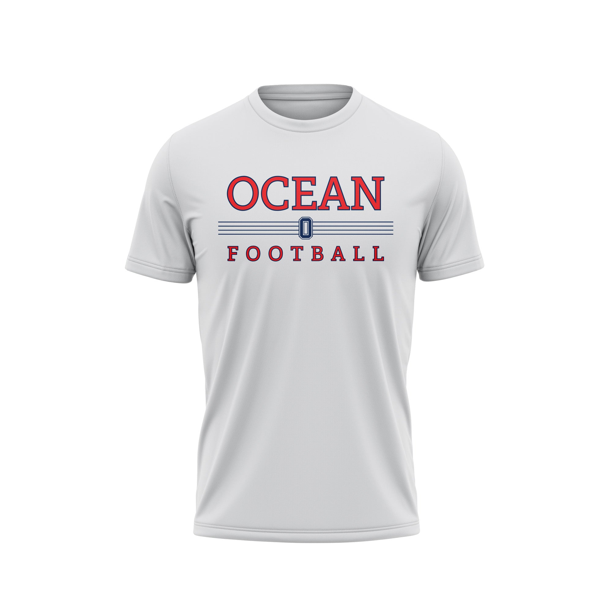 Ocean Township Spartans SEMI SUB - T shirt Silver