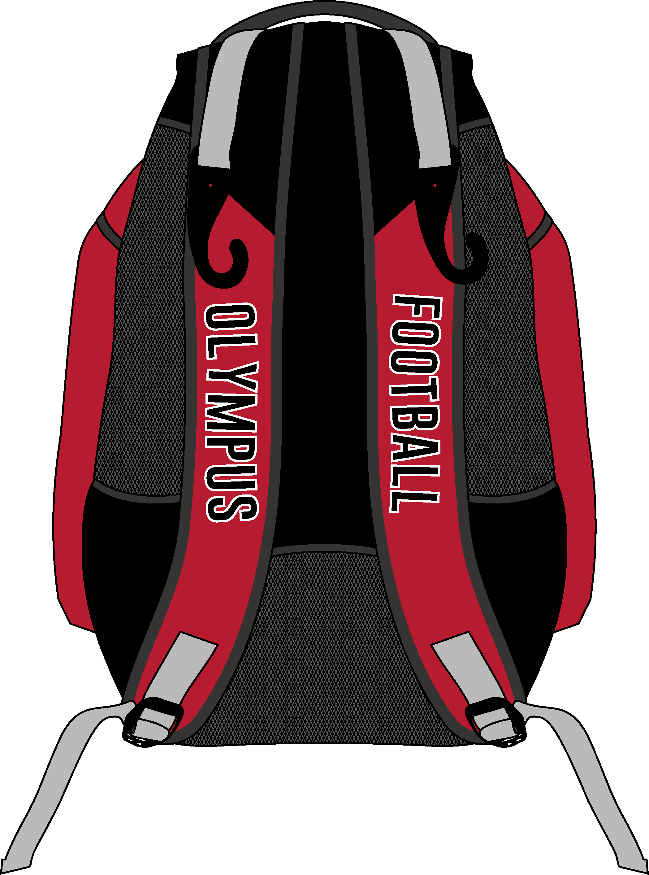 Olympus Football Backpack (please allow 4 weeks delivery on this item, price includes shipping)