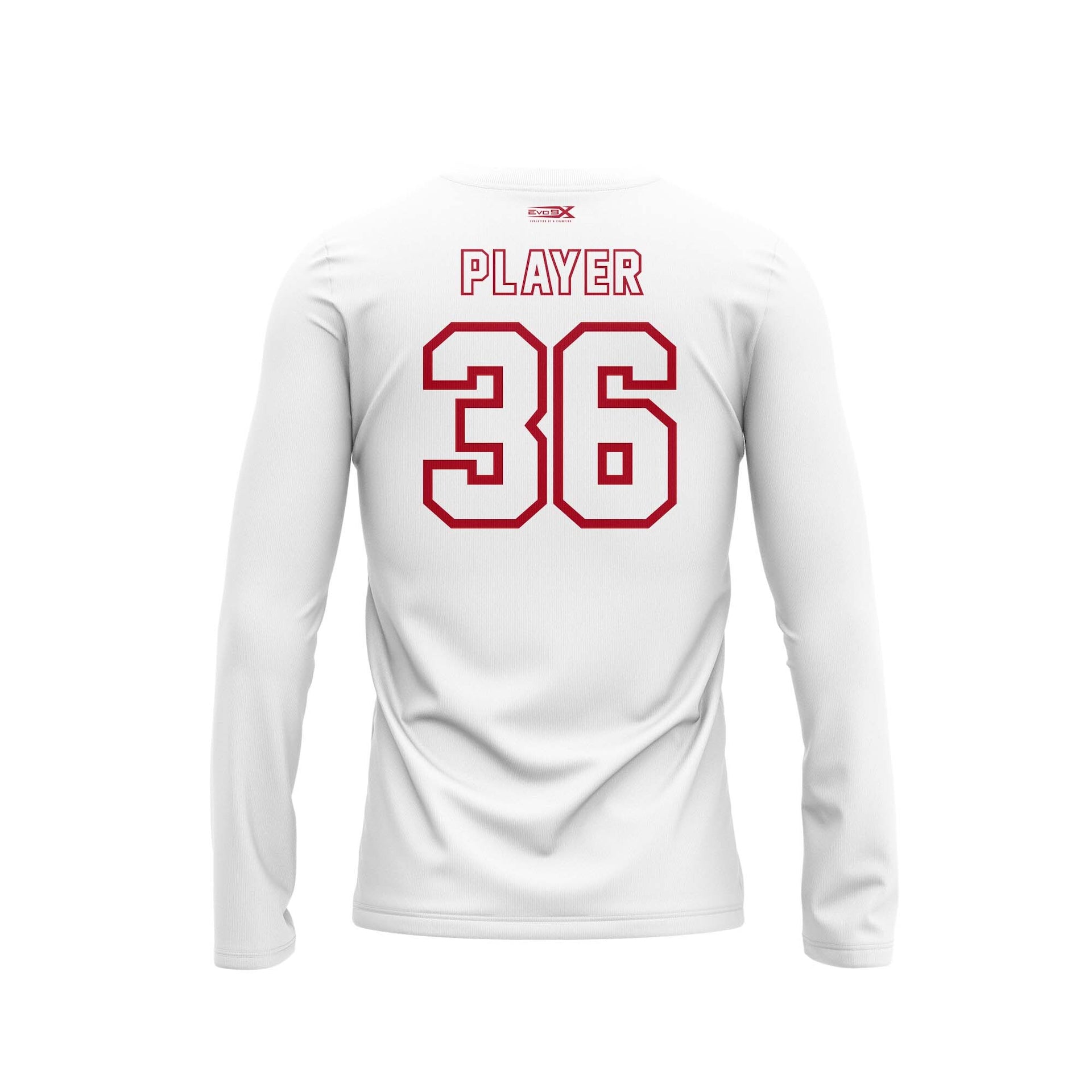 PAULSBORO SCREENPRINT LONG SLEEVE TEE  - WHITE