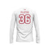 PAULSBORO SCREENPRINT LONG SLEEVE TEE  - WHITE