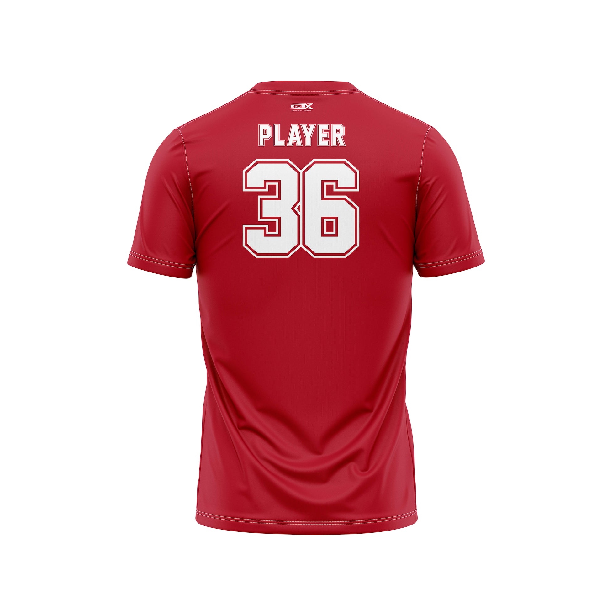 PAULSBORO SCREENPRINT SS TEE - RED