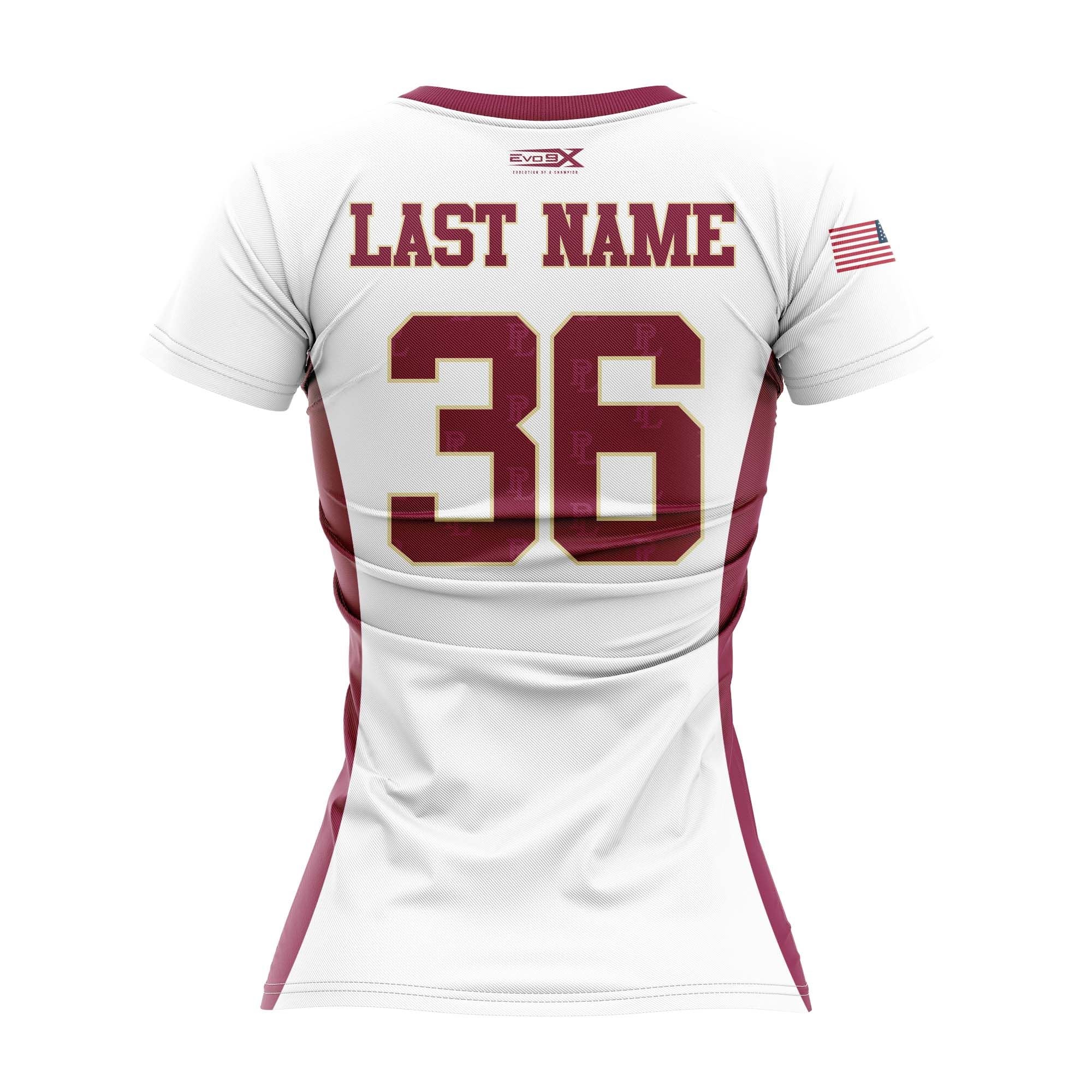 POINT LOMA WOMENS V NECK CAP SLEEVE - FOOTBALL MOM