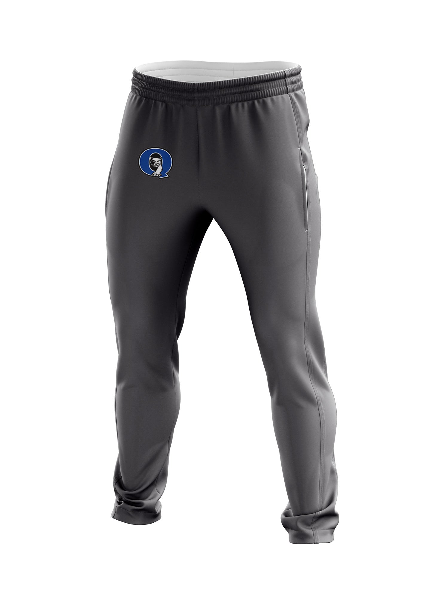 QUAKERTOWN WRESTLING Sublimated Charcoal Joggers with Pockets