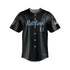 RATTLERS FULL BUTTON JERSEY- PINSTRIPE