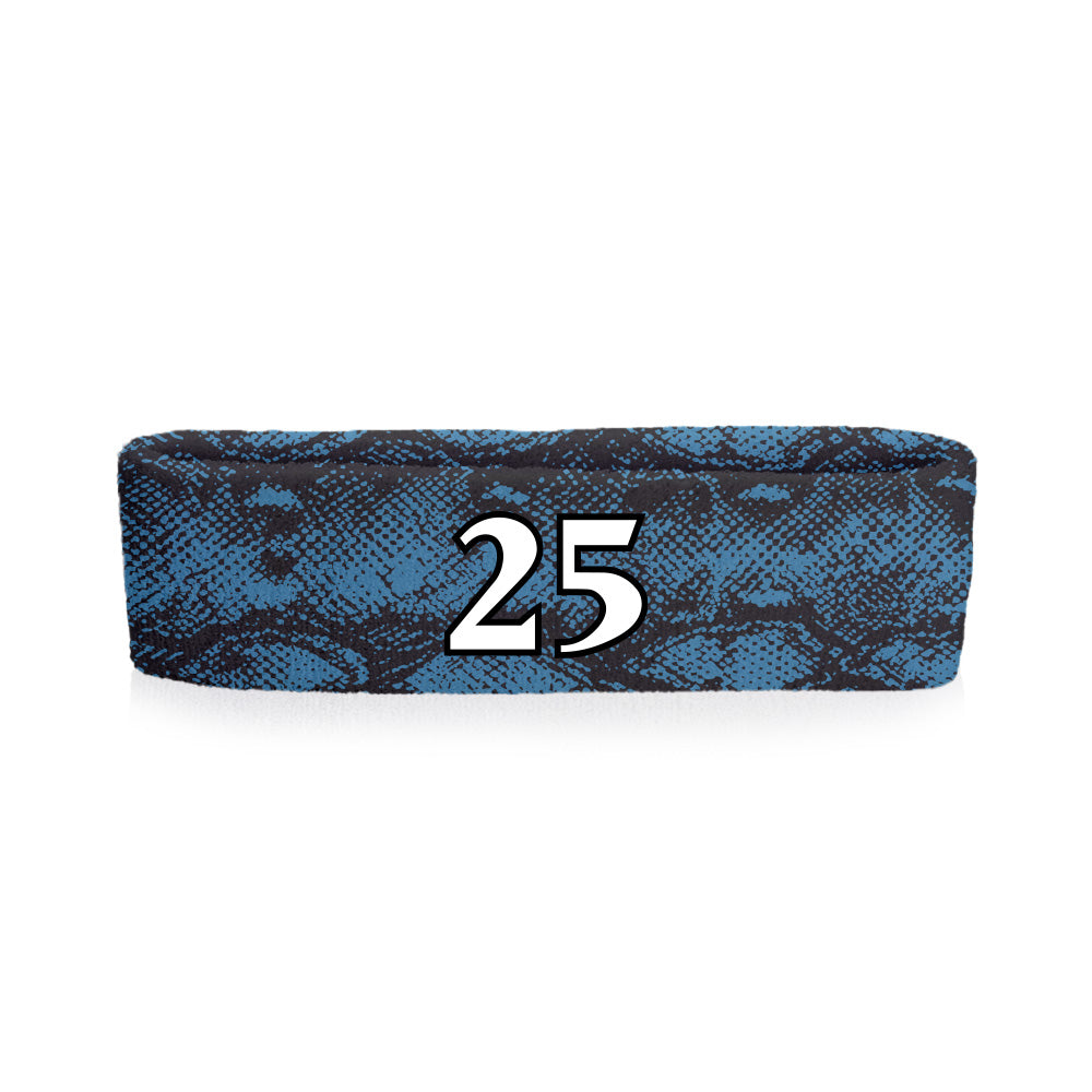 RATTLERS HEADBAND (WITH PLAYER NUMBER)
