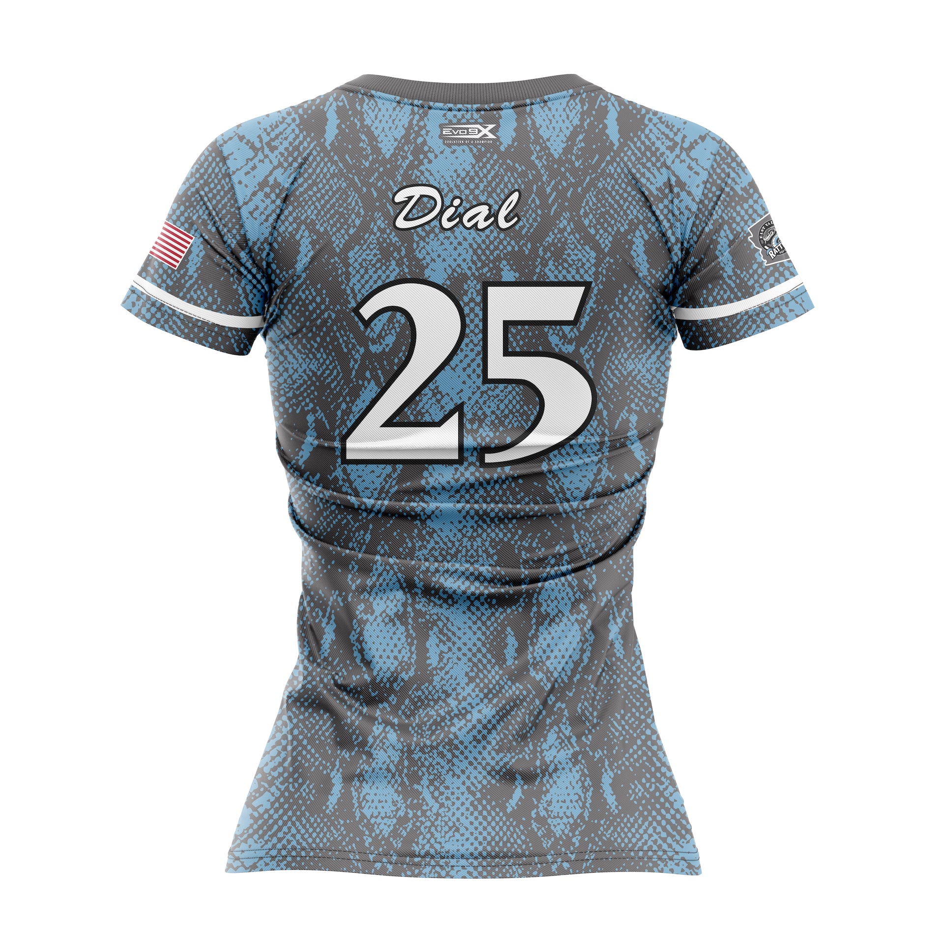 RATTLERS V NECK JERSEY - SNAKE SKIN